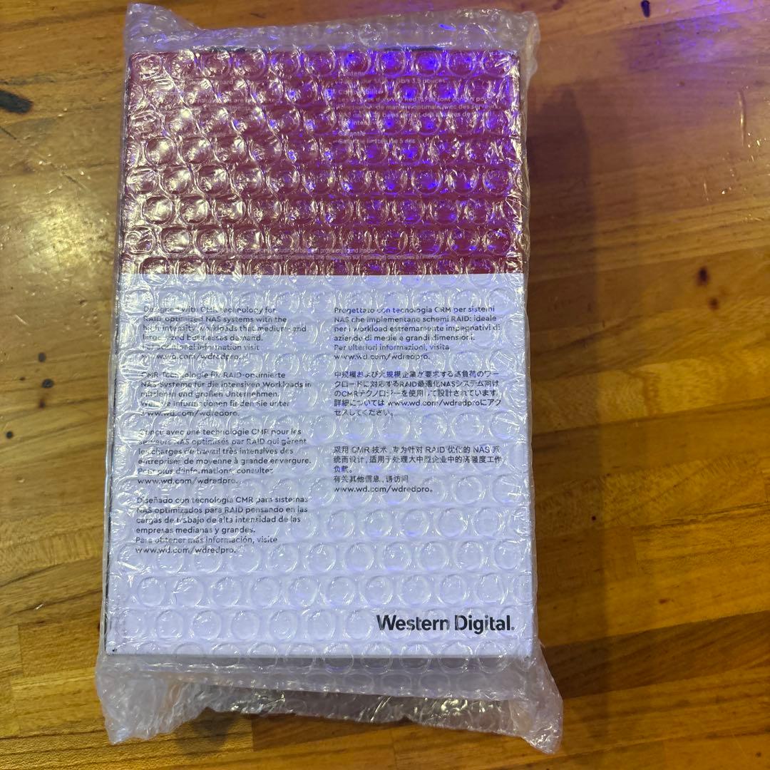 WD Red Pro 16TBHDD 3.5インチNAS用並行輸入品『箱開封済』