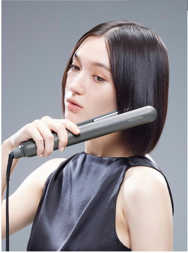 【新品未使用】SALONIA スムースシャイン ストレートヘアアイロン