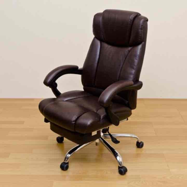 FIRST　フルフラットオフィスチェア　BK/BR定価80000相当