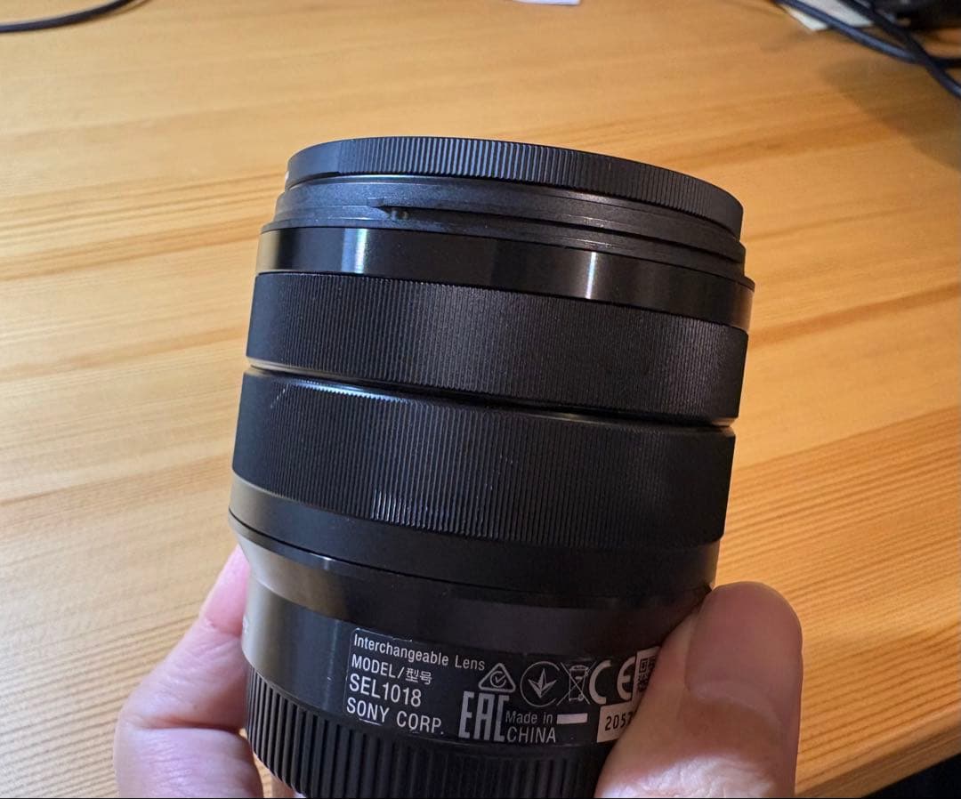 SONY E 10-18mm F4 OSS SEL1018レンズ