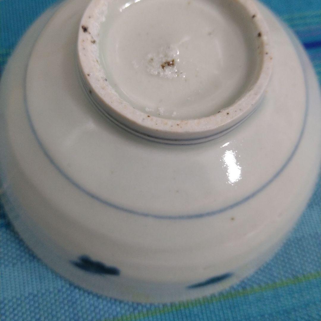 兵頭侑亀さん　飯茶碗古戸部花蝶文