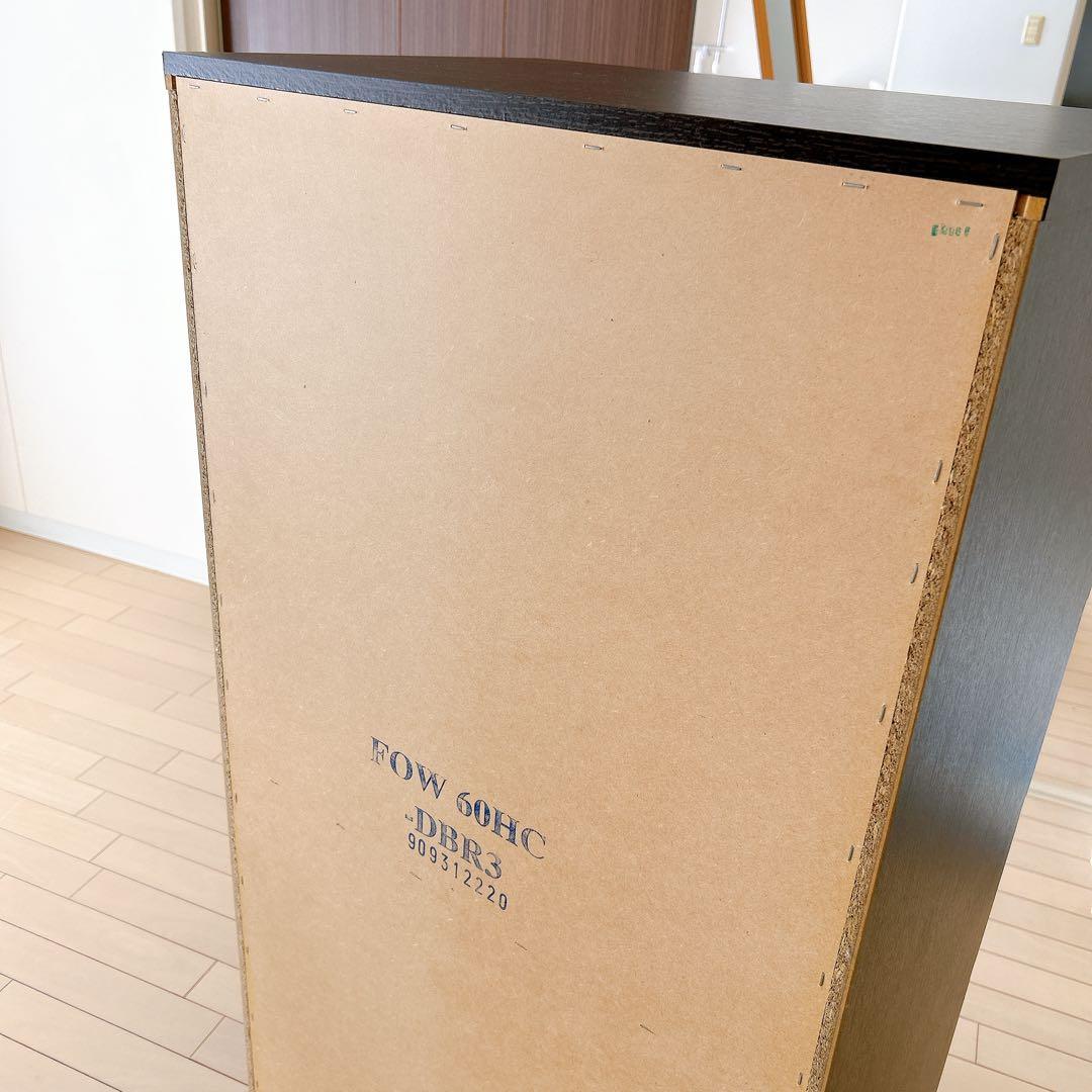良品✨ニトリ　チェスト　6段　ブラウン　お洒落　仕切り付き　2019年製