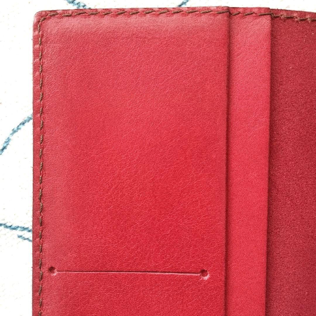 HERZ　ほぼ日手帳オリジナルサイズ　カバー　KB-104-S（レッド）