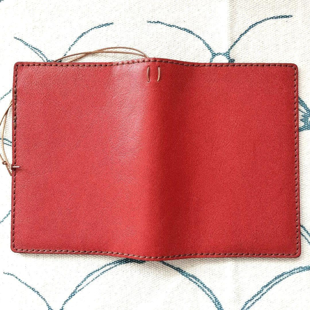 HERZ　ほぼ日手帳オリジナルサイズ　カバー　KB-104-S（レッド）