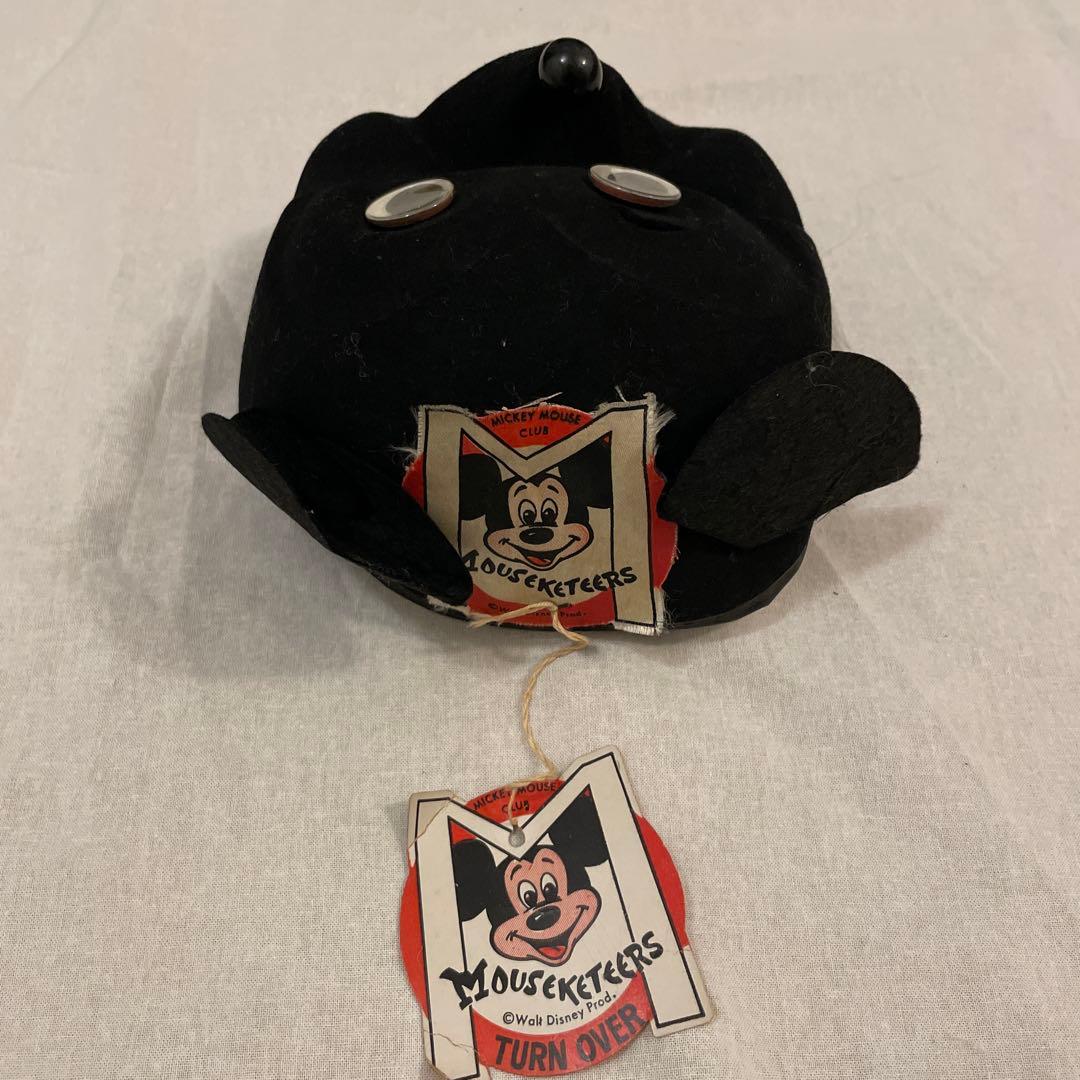 Vintage 1950s ミッキーマウスDisney ディズニー　帽子　ハット