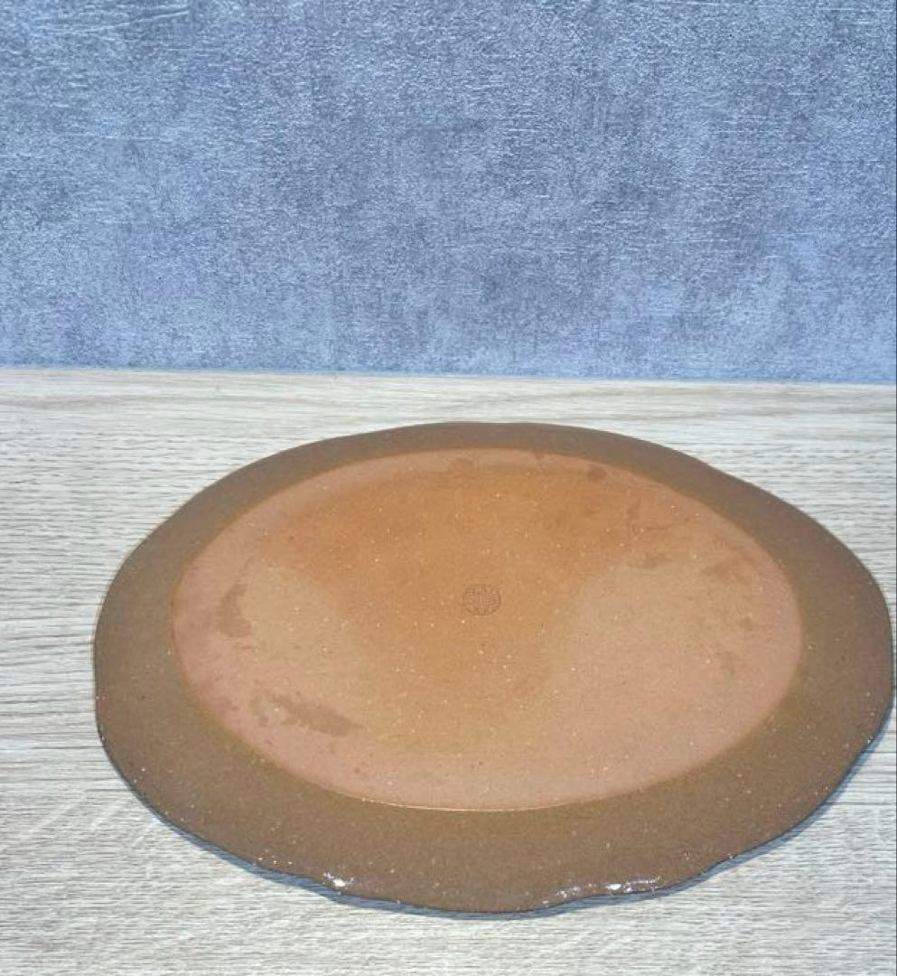 京焼 清水焼 陶あん 菖蒲・金彩 羊 飾り皿