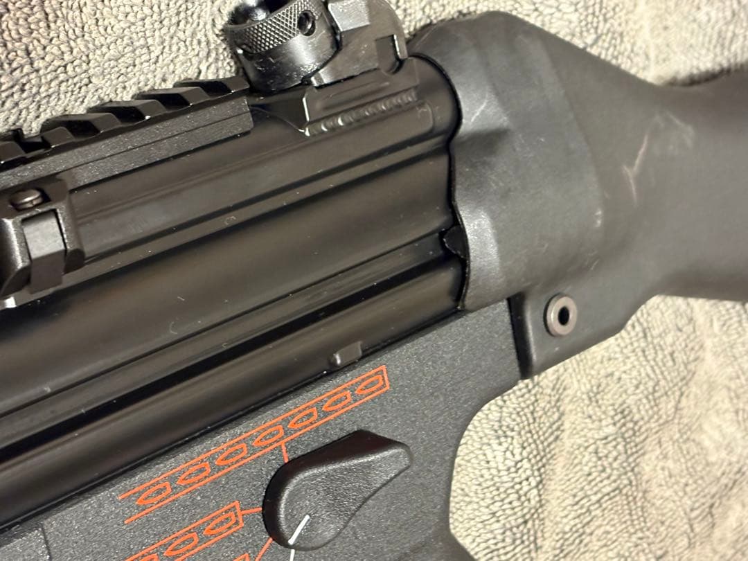 トレポン　TW5A4 固定ストック　マルイ次世代MP5にて使用