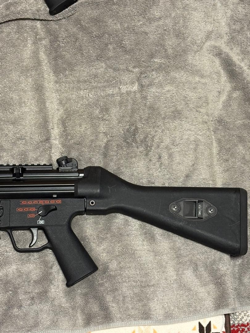 トレポン　TW5A4 固定ストック　マルイ次世代MP5にて使用