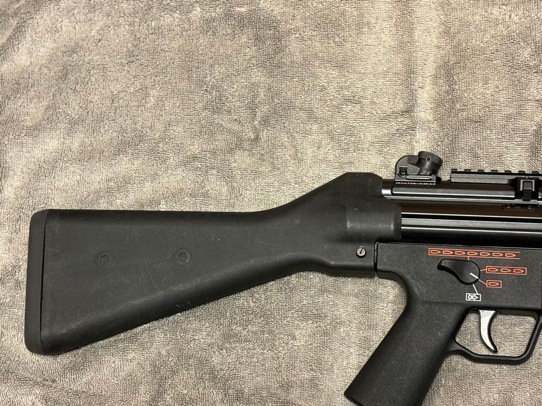 トレポン　TW5A4 固定ストック　マルイ次世代MP5にて使用