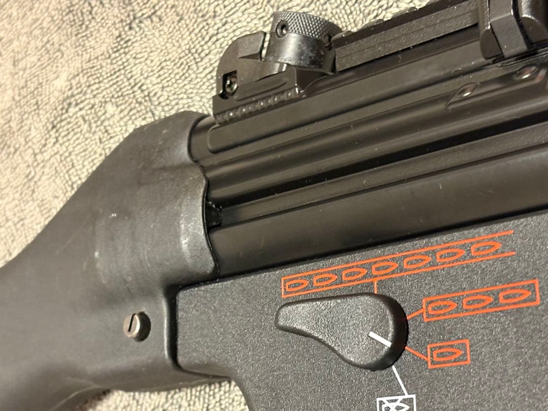 トレポン　TW5A4 固定ストック　マルイ次世代MP5にて使用