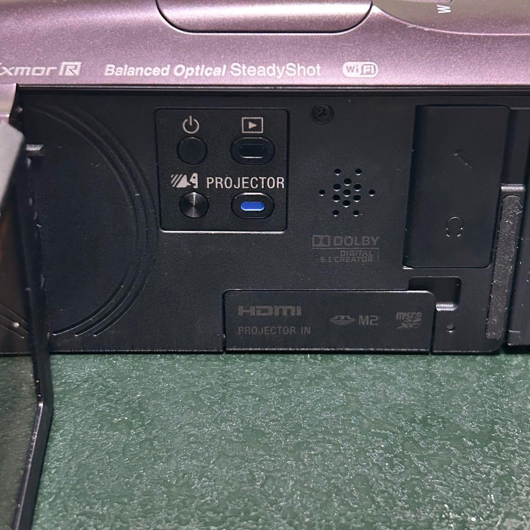 【美品】SONY HDビデオカメラ HDR-PJ670 ＋NP-FV70付