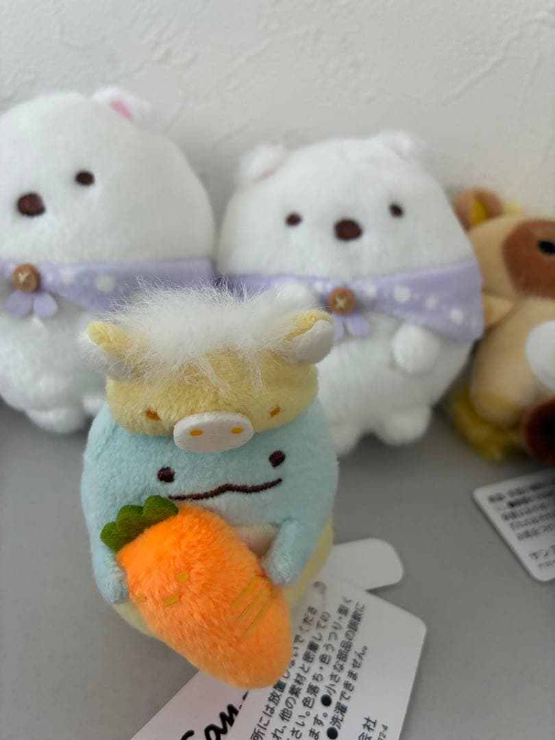リラックマ　すみっコぐらし　てのりぬいぐるみ　サンエックス　14個