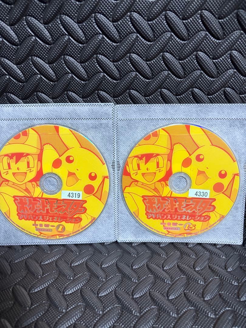 ポケットモンスター アドバンスジェネレーション DVD 22枚レンタル落ち