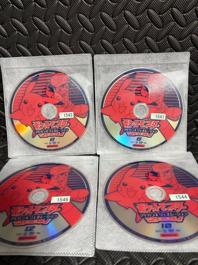 ポケットモンスター アドバンスジェネレーション DVD 22枚レンタル落ち
