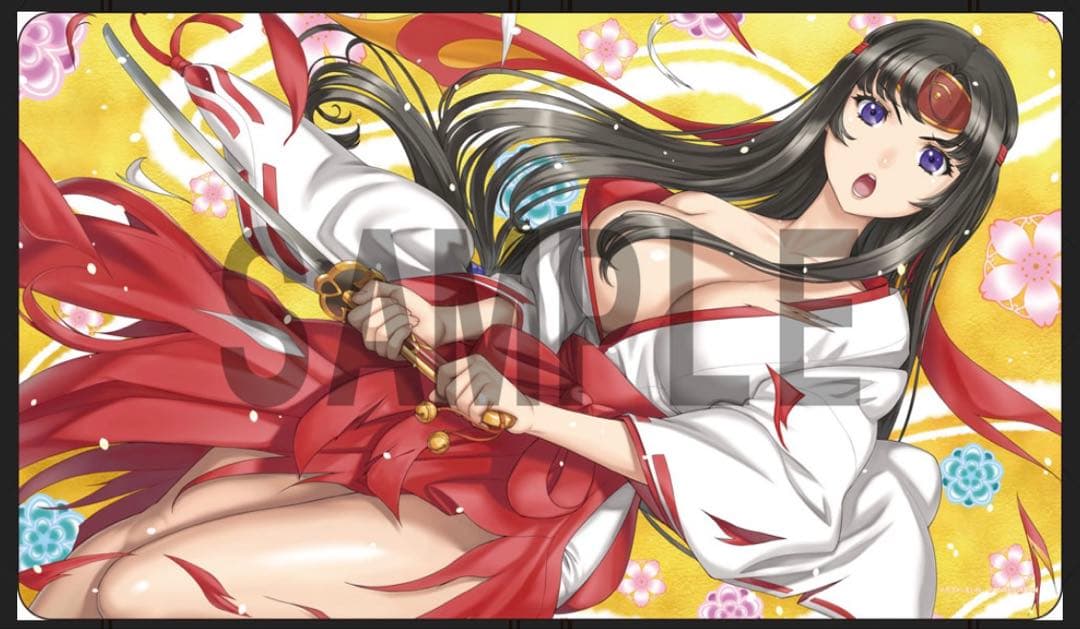 クイーンズブレイド　トモエ　マット