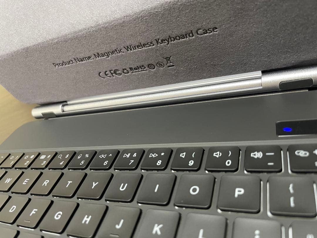 新品訳ありiPadキーボードAir第4/5/6/7、Pro11第1/2/3/4黒