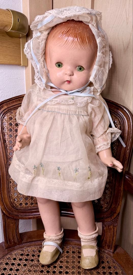 パッツィー・アン コンポジションドール アンティークドール 女の子 47cm
