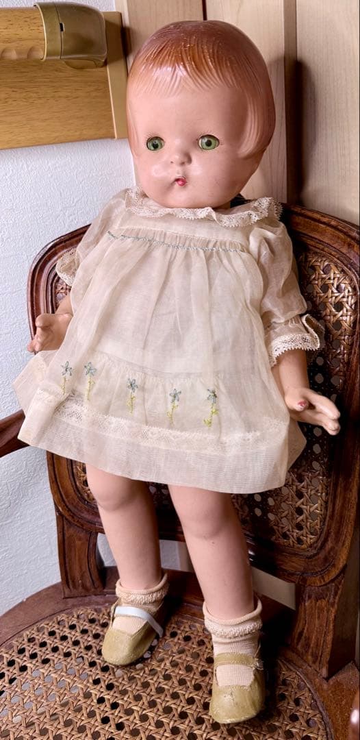 パッツィー・アン コンポジションドール アンティークドール 女の子 47cm