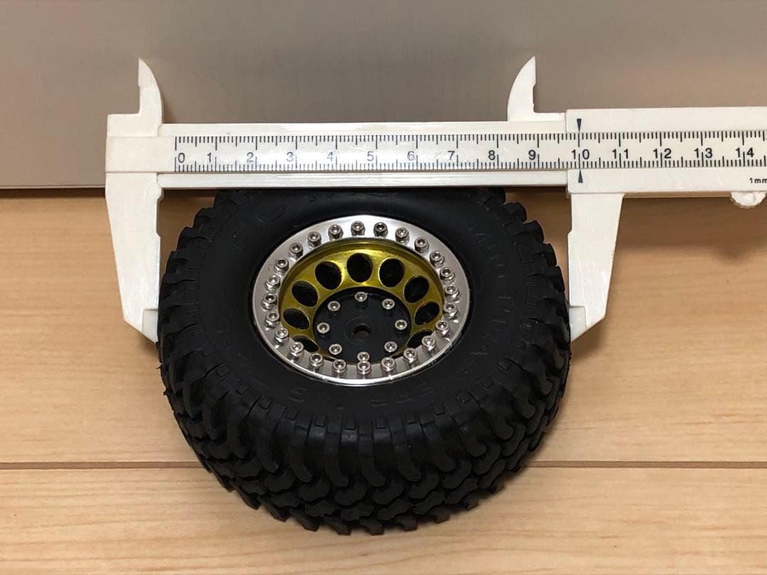 【ハイグリップ】RC4WD／BOOMRACING 1.9\"クローラータイヤ 8本