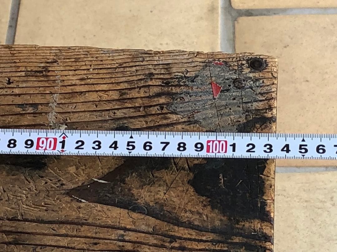 お引き取り限定❗️古い机は取手も木製 独特なあじが魅力的です