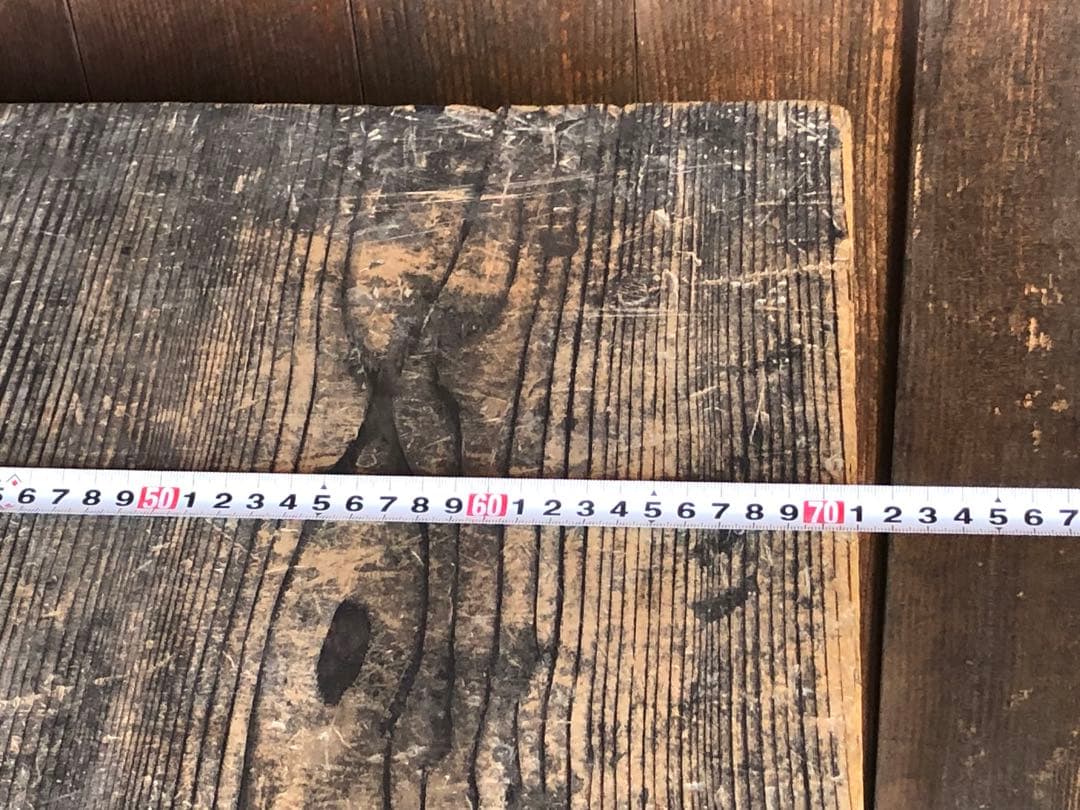 お引き取り限定❗️古い机は取手も木製 独特なあじが魅力的です