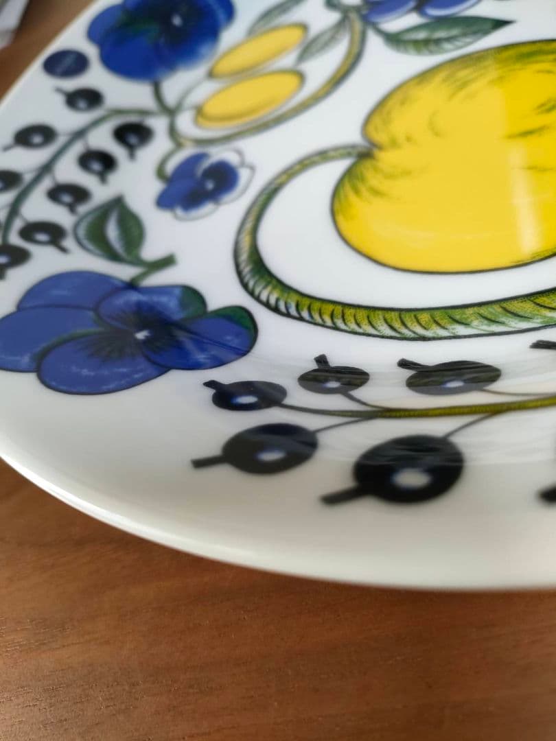 ARABIA アラビア パラティッシ イエロープレート 北欧食器大皿