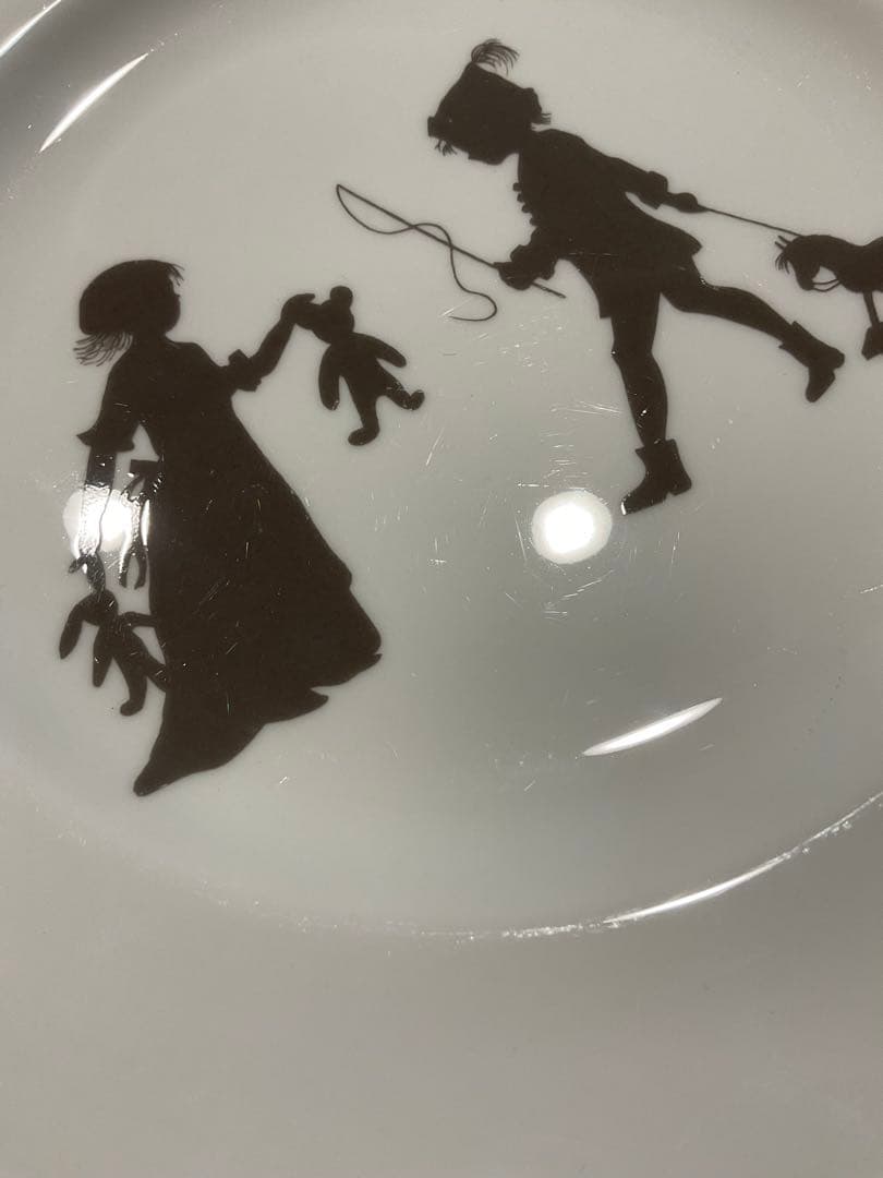 エルメス　シルエット　プレート 　☆中古