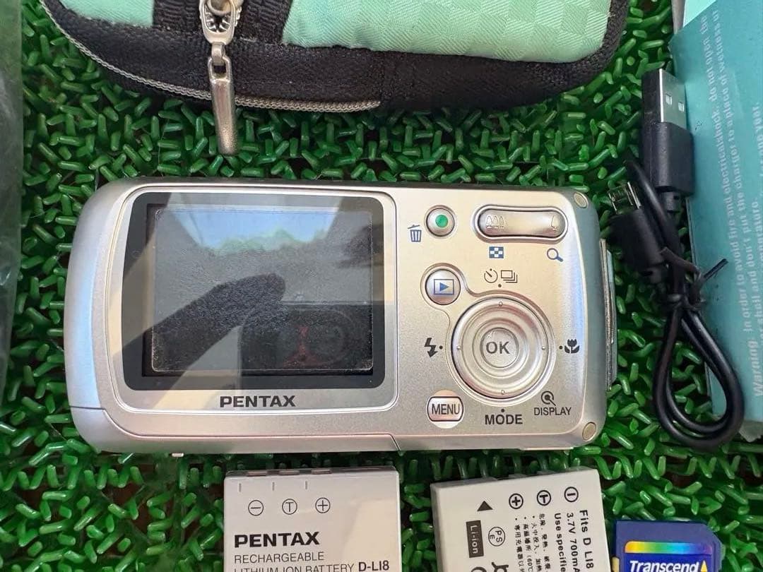 【動作確認済】PENTAX Optio WP 防水デジタルカメラ