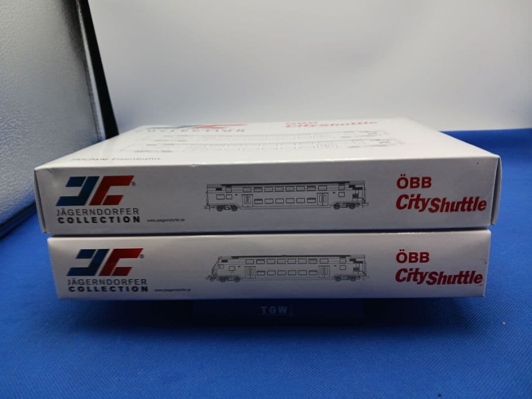 JC 60301 60120 OeBBオーストリア連邦鉄道 2階建て客車 5輌