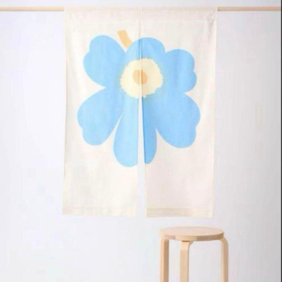 marimekko Unikko Noren カーテン のれん 暖簾 マリメッコ