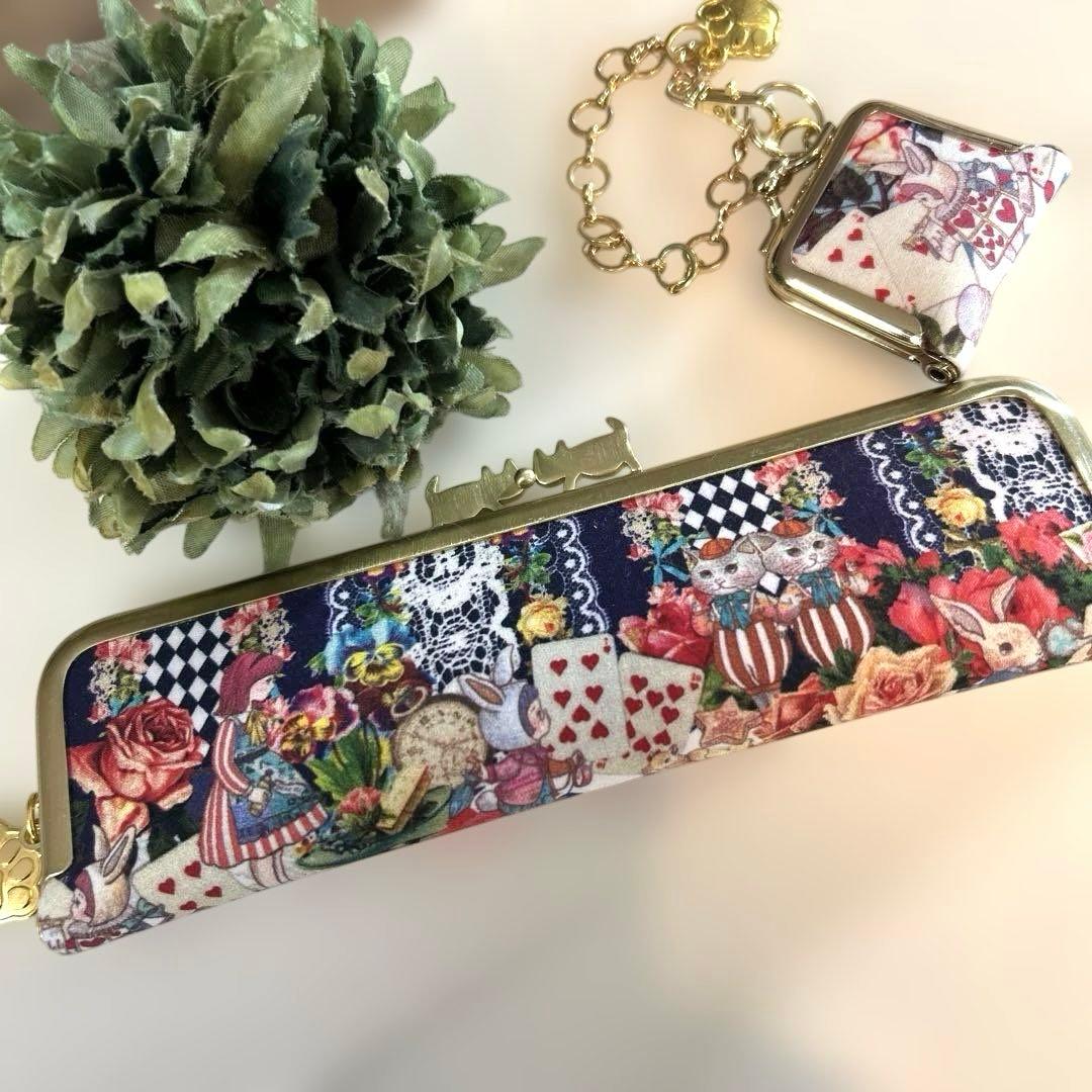 ジョリーフルール　スリムペンケース　がま口