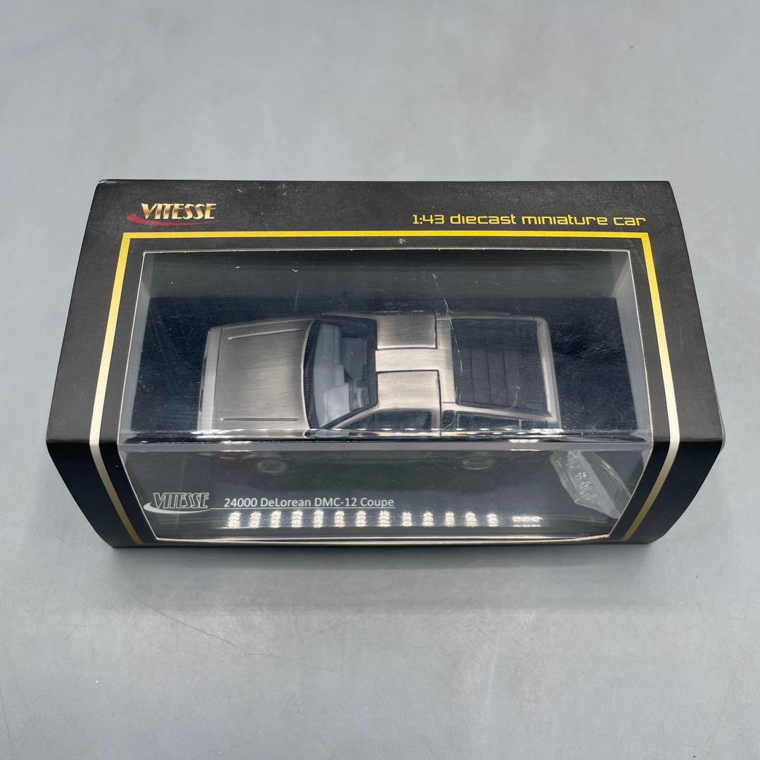1/43 デロリアン DMC-12 ステンレスポリッシュ アメリカンコレクション