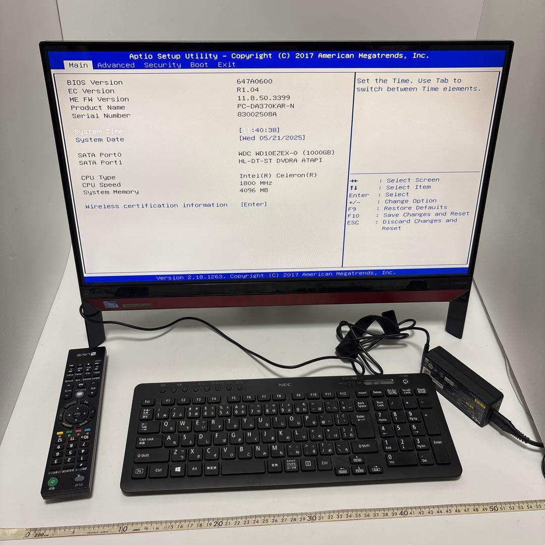 s*2様 NEC LAVIE PC-DA370KAR-N デスクトップPC