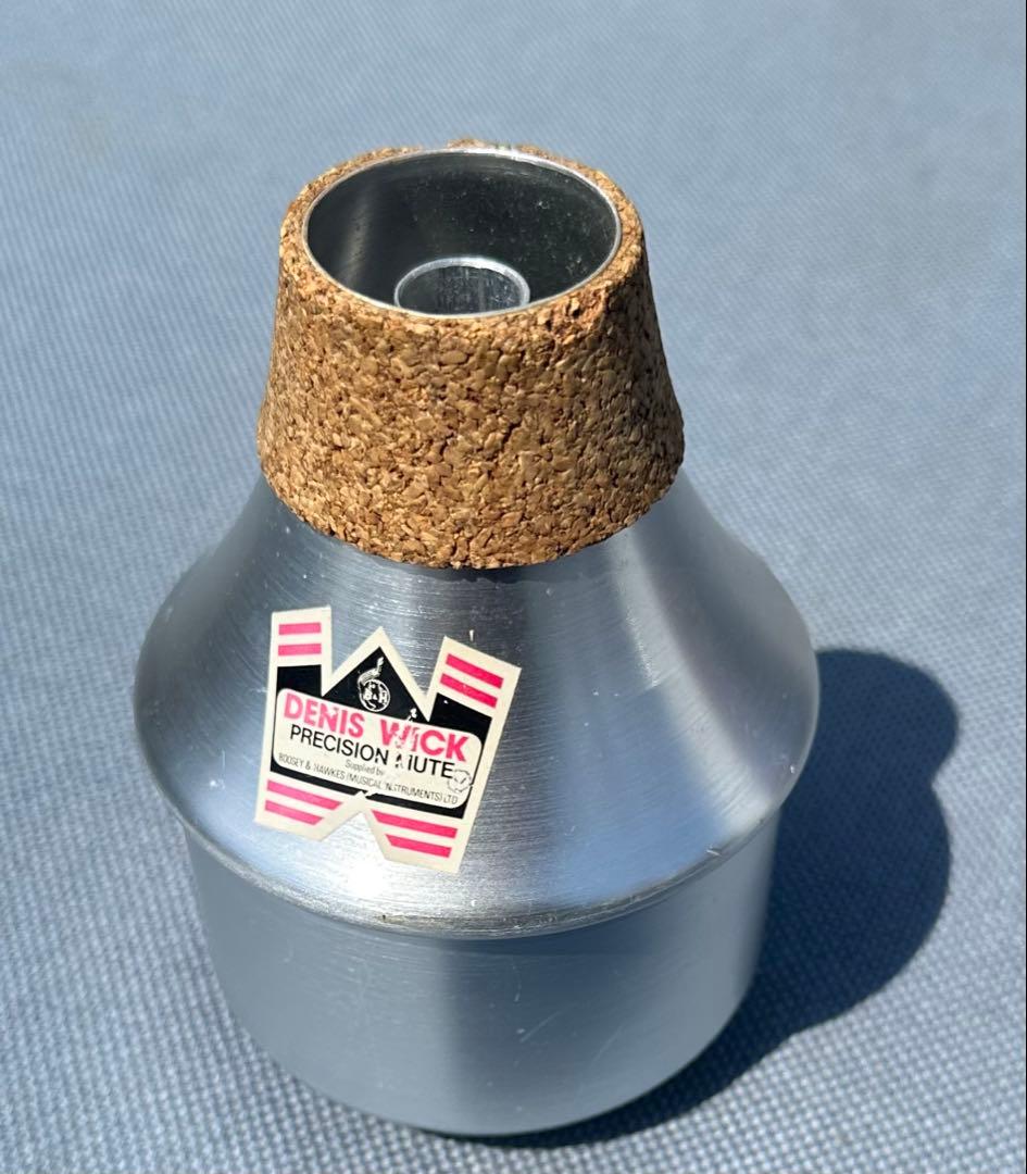 DENIS WICK トランペット用ミュート アルミ製 コルク中古 現状品