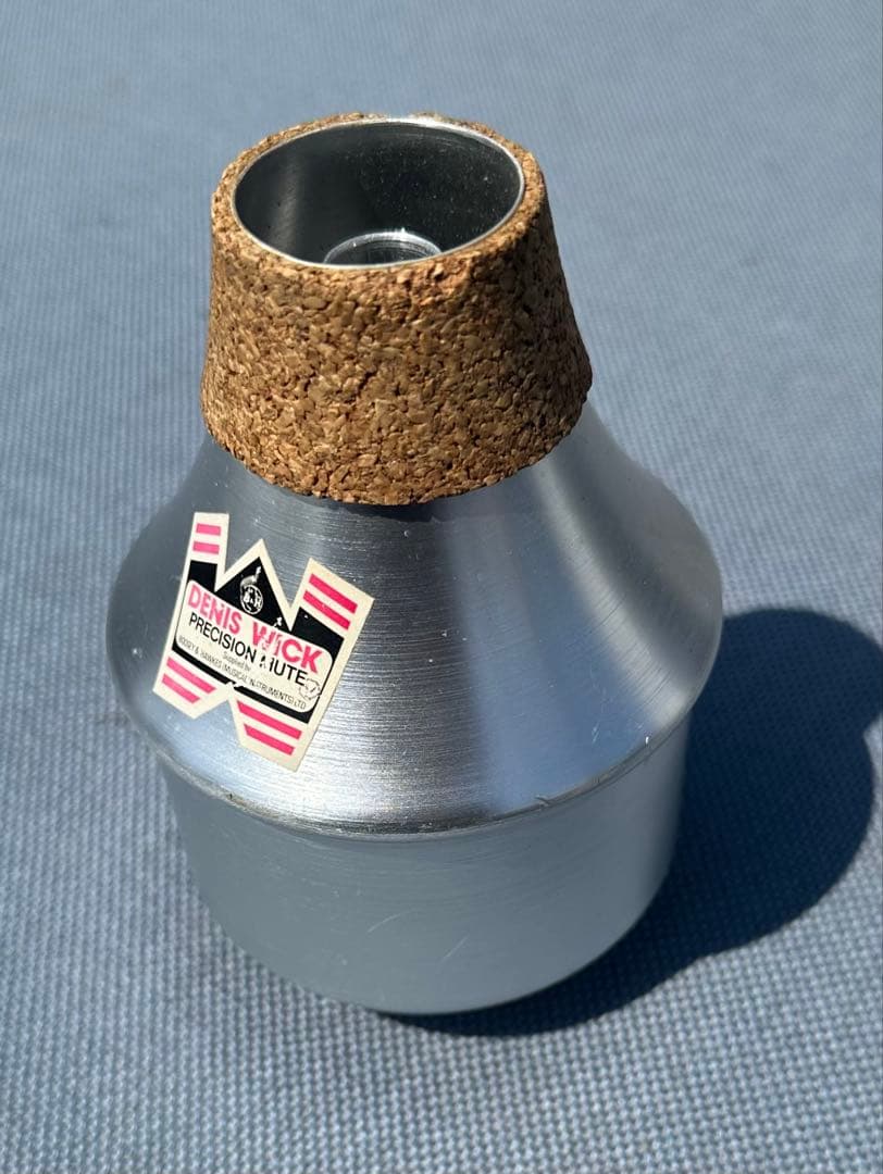 DENIS WICK トランペット用ミュート アルミ製 コルク中古 現状品