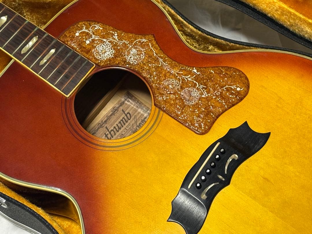 寺田楽器　Thumbアコースティックギター　W-400ケース付1923-02-1