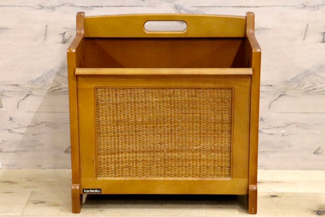GMHK664○karimoku / カリモク コロニアル マガジンラック スリ