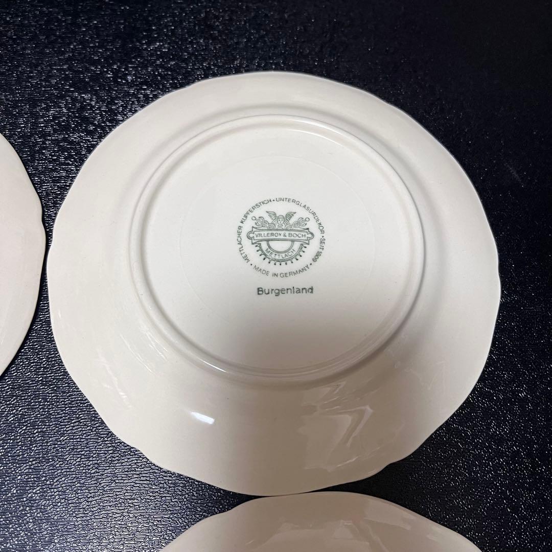 B ビレロイ＆ボッホ ブルゲンランド ブレッドプレート6枚 16cm