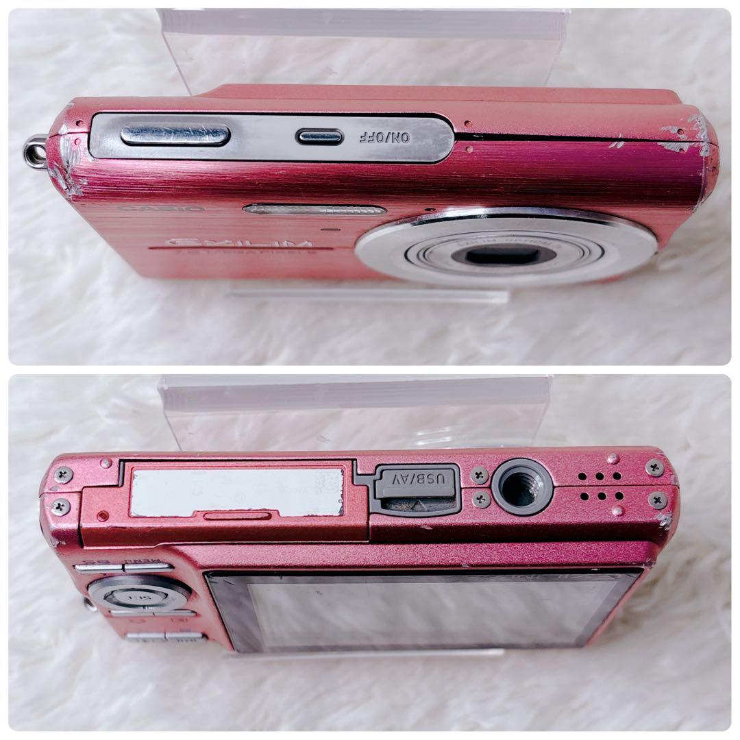 CASIO カメラ　エクシリム　EX-Z75 ピンク　コンデジ　動作品