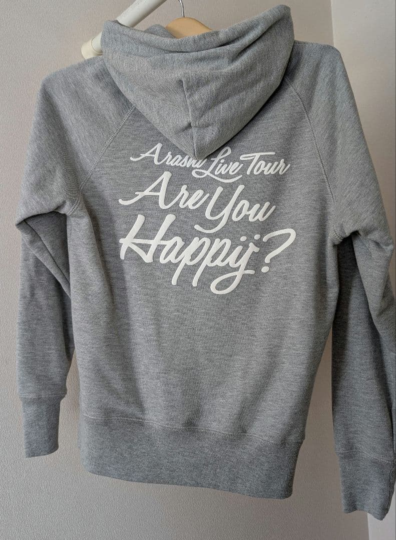 嵐ライブツアー areyouHappy?のグッズパーカー