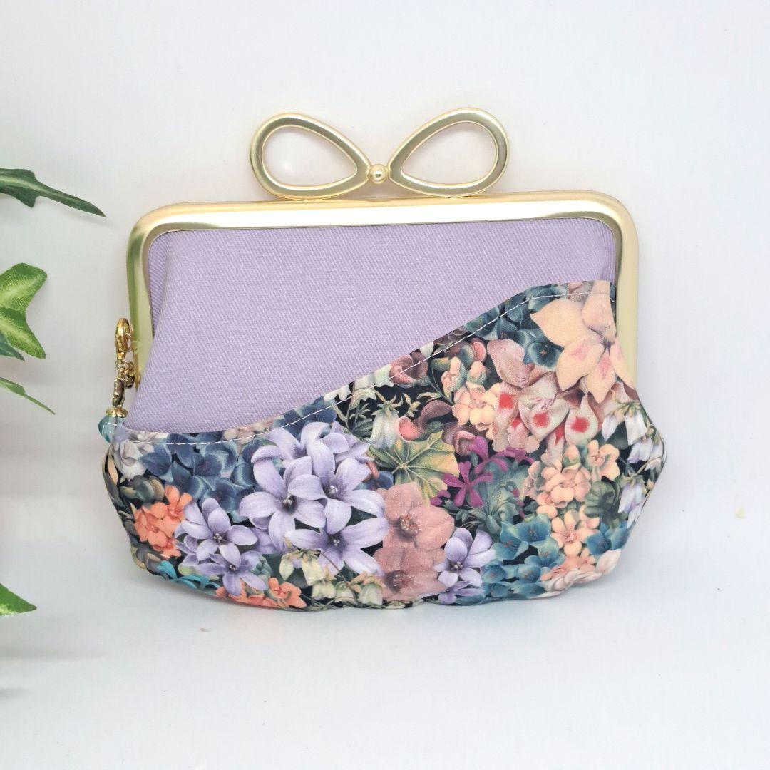 リヤ　親子がま口と親子がま口長財布2点