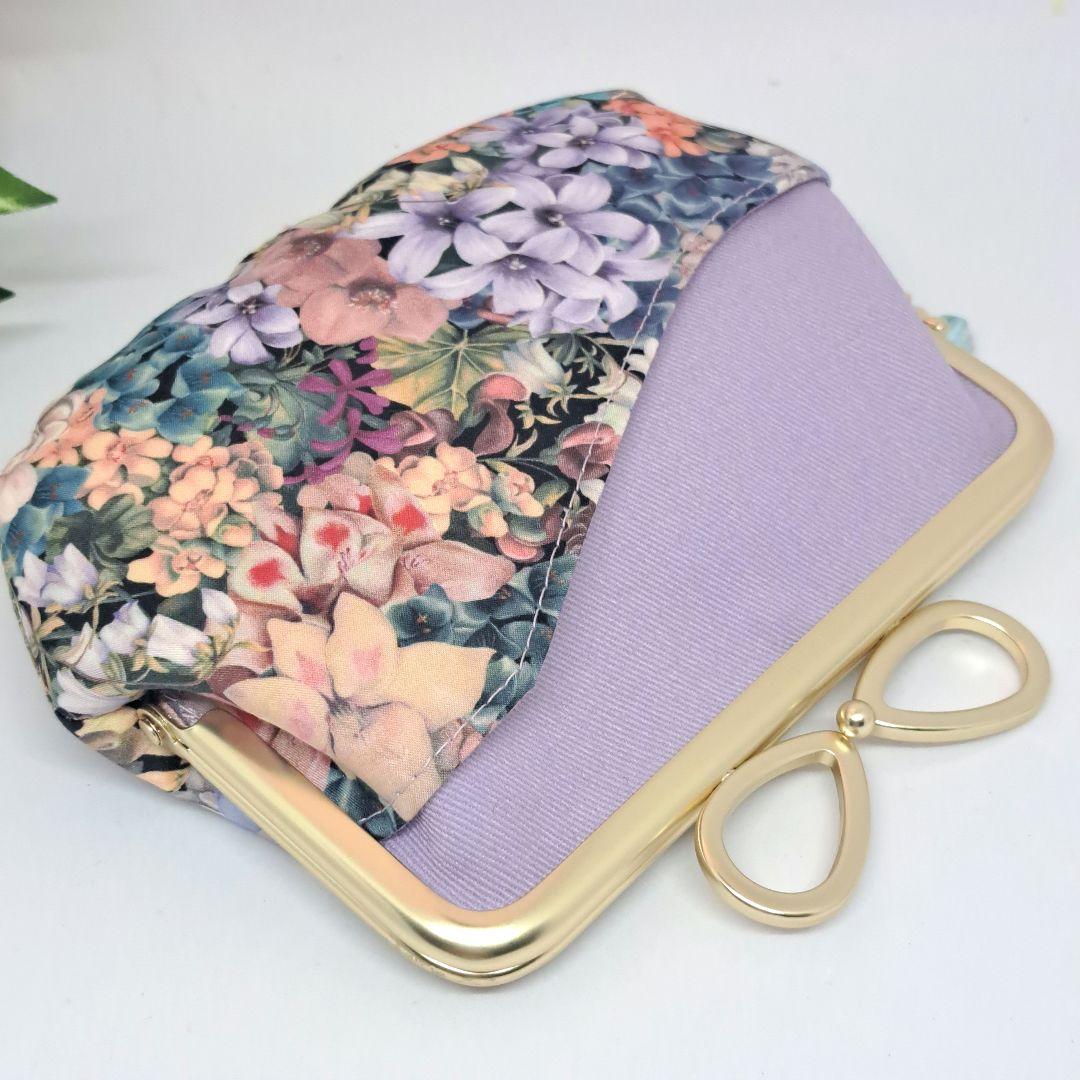 リヤ　親子がま口と親子がま口長財布2点