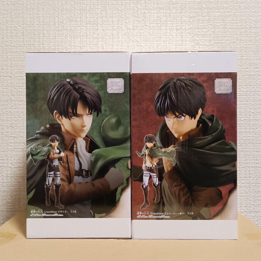 進撃の巨人 Grandista リヴァイ エレン 18体セット！