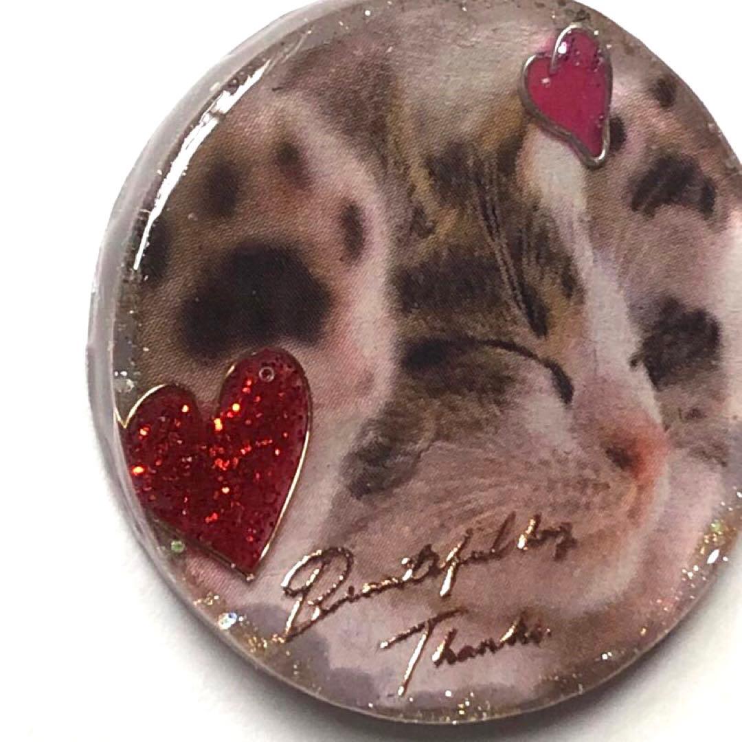 レジンヘアゴムNO292おすまし猫ちゃん