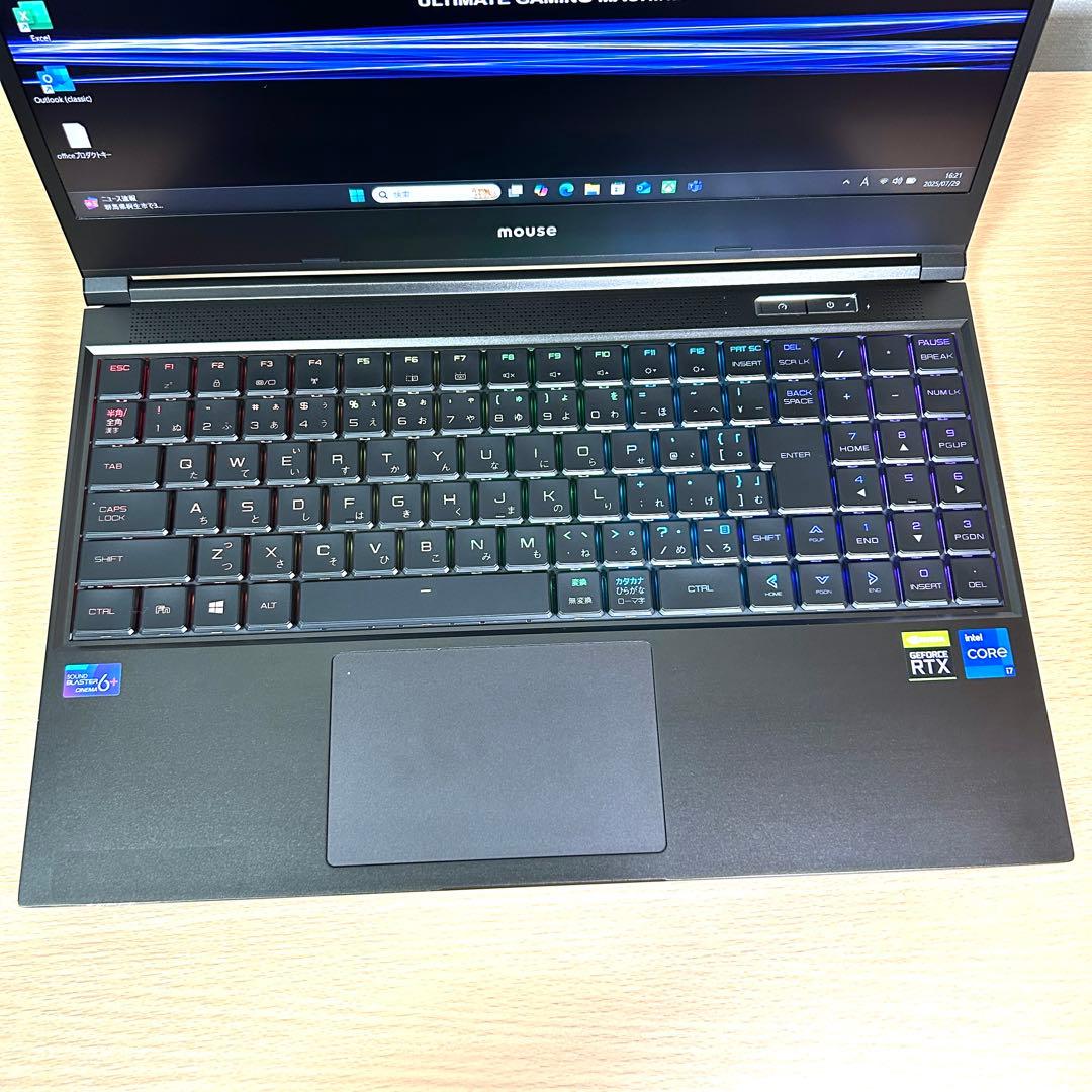 美品 mouse G-Tune H5 i7 32GB 1TB ゲーミングノート