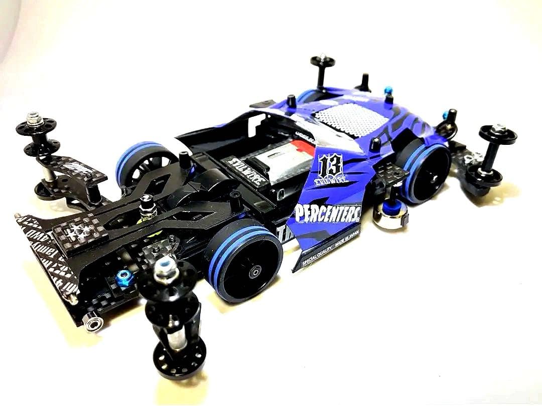早い者勝ち！ミニ四駆　完成品　MSフレキ　TRF Works Jr.