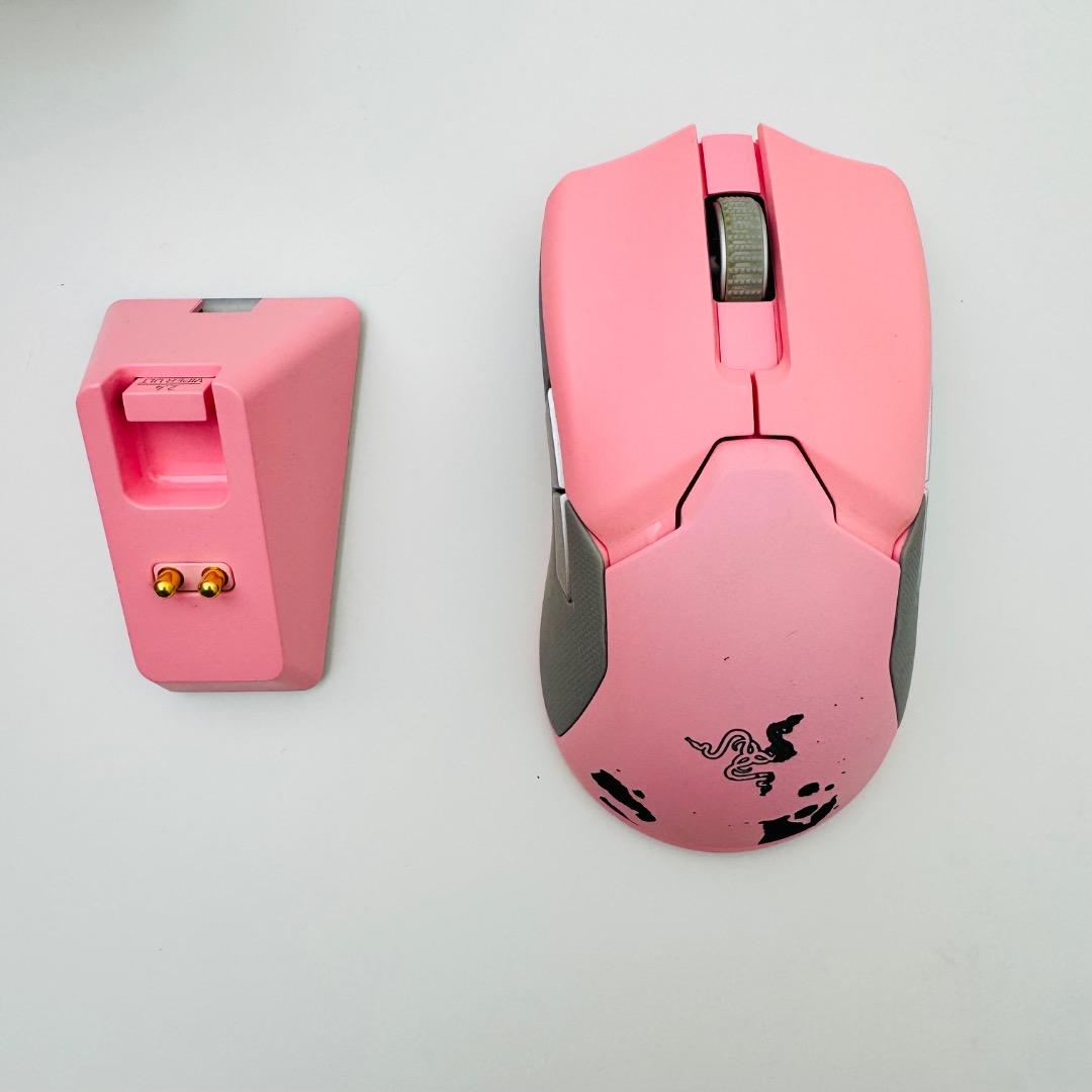 Razer Viper Ultimate Quartz ピンク 充電ドック付