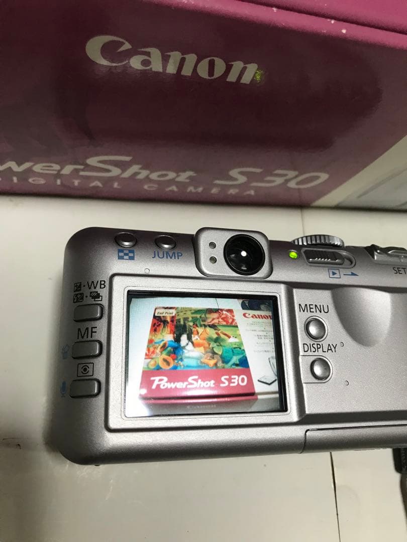 【直ぐ使える状態】美品✨Canon PowerShot S30✨動作OK