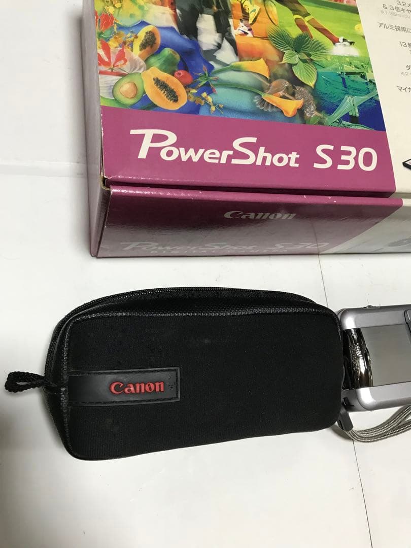 【直ぐ使える状態】美品✨Canon PowerShot S30✨動作OK
