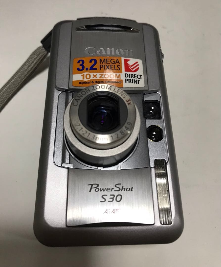 【直ぐ使える状態】美品✨Canon PowerShot S30✨動作OK